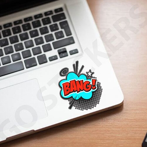 Personalized Laptop stickers, Decals - Any Size & Shape