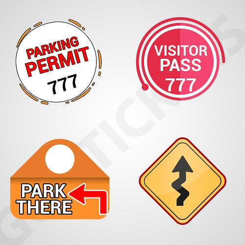Parking-Stickers